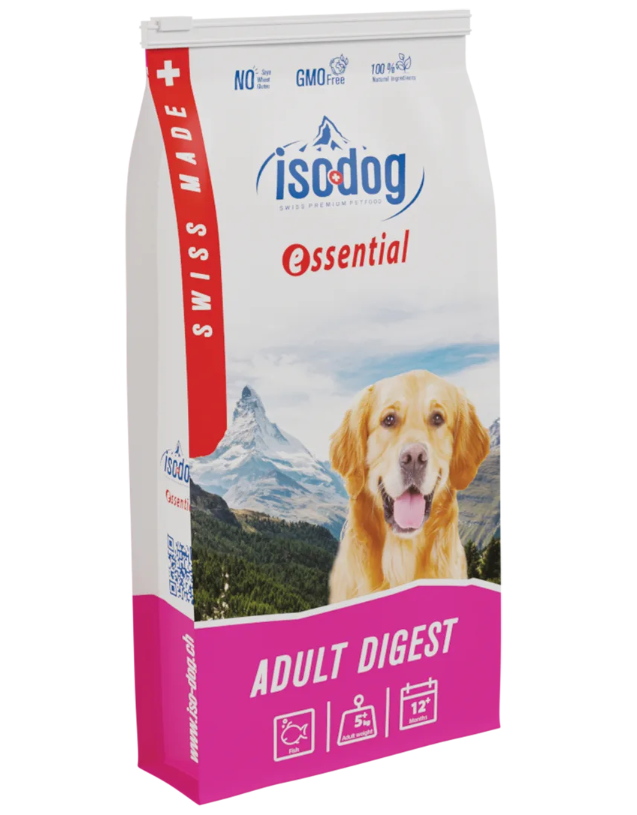 IsoDog Essential Adult Digest Poisson 14kg